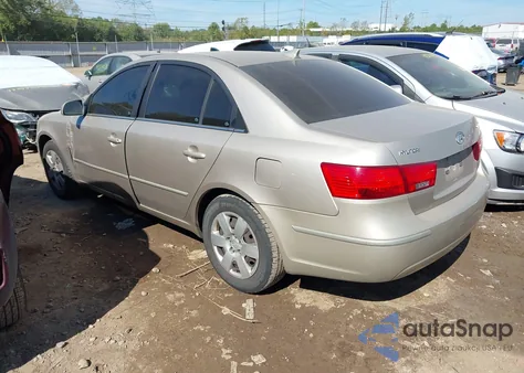 2010 Hyundai Sonata Gls из США, поврежденный, VIN 5NPET4AC8AH631368